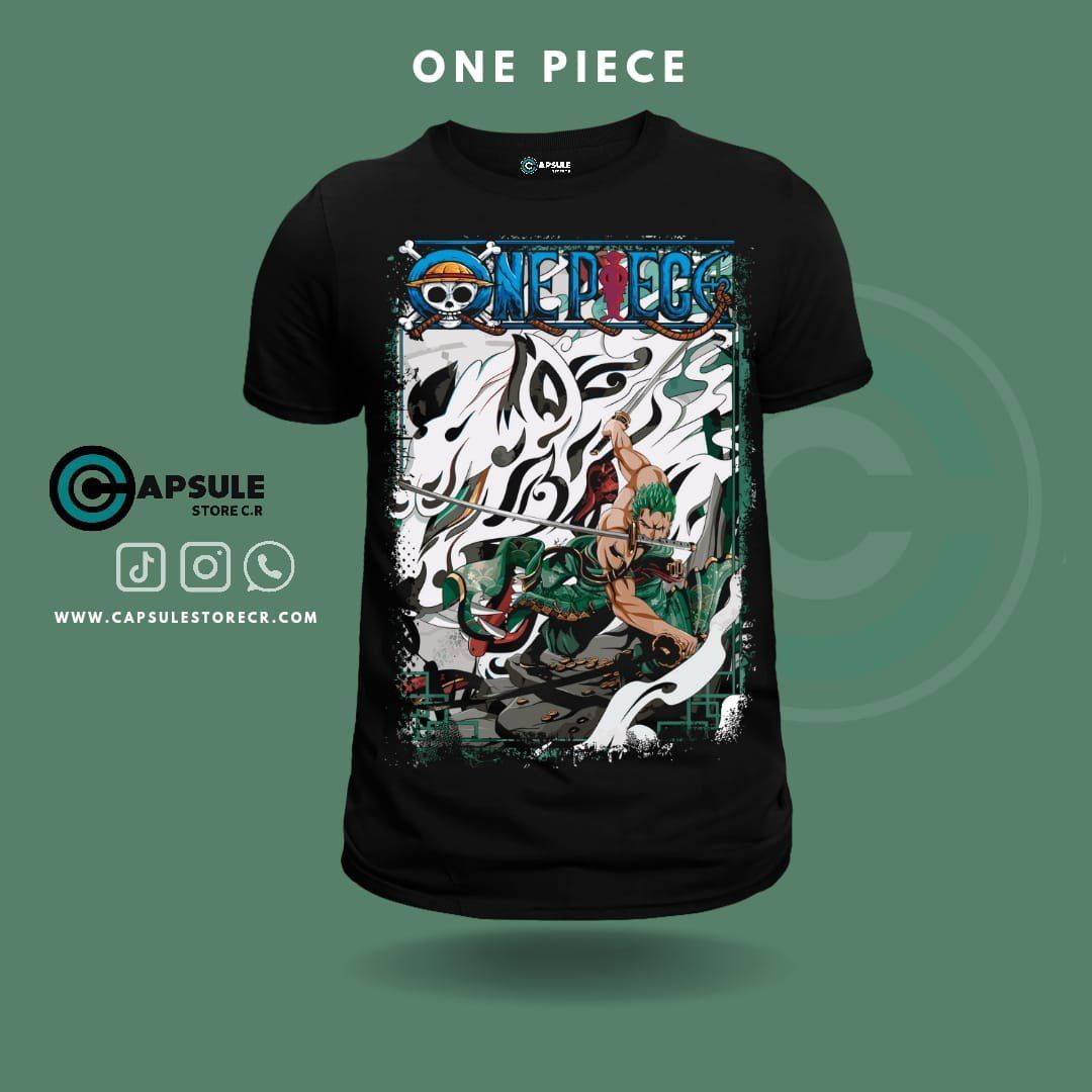 CAMISETA ZORO ONE PIECE