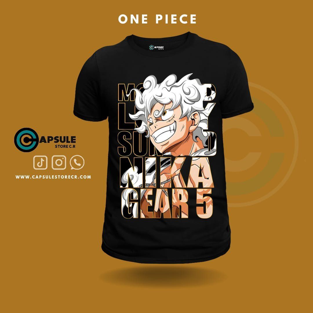 CAMISETA LUFFY GEAR 5-ONE PIECE