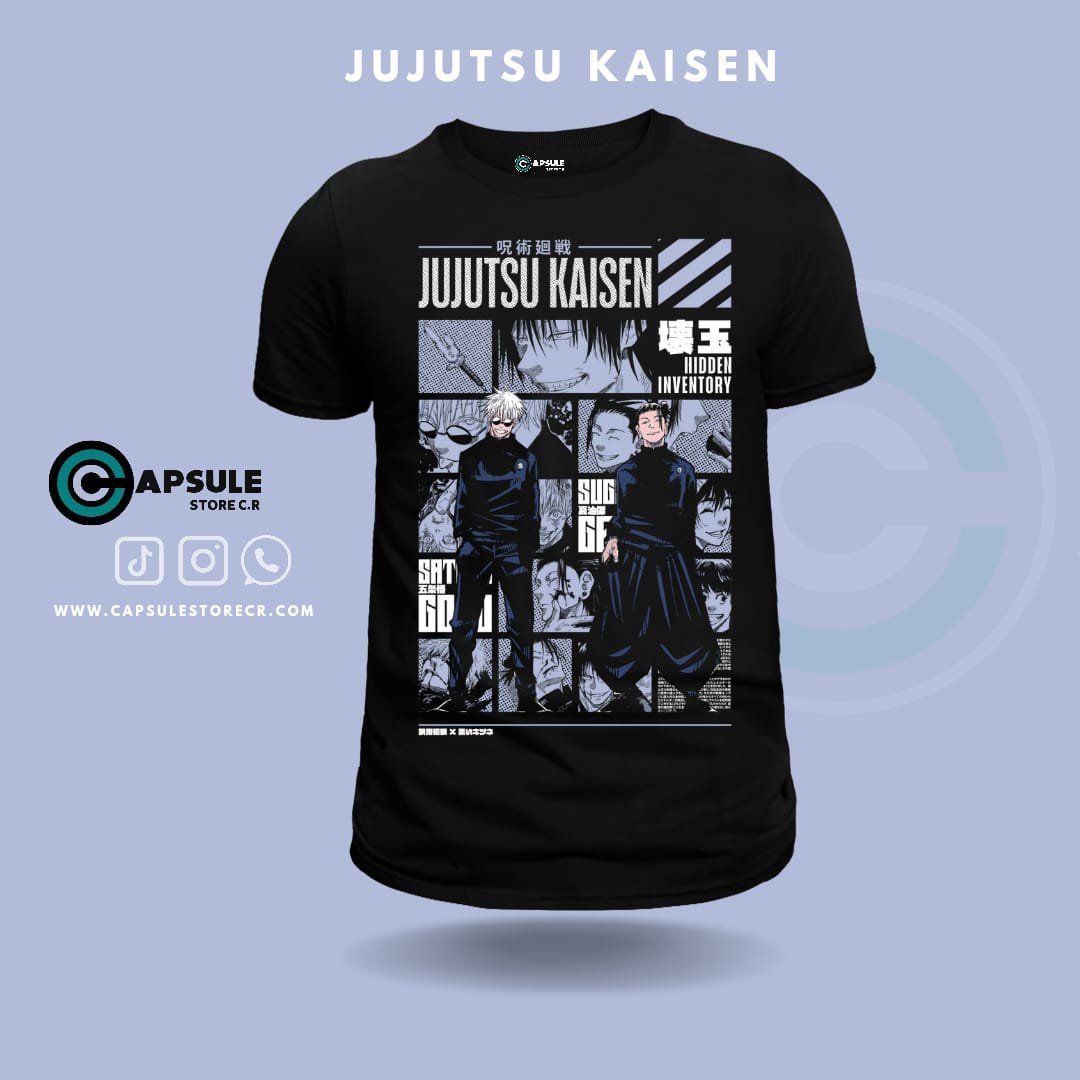 CAMISETA GOJO Y GETO-JUJUTSU KAISEN