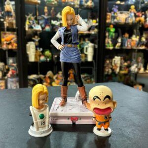 FIGURA ANDROIDE 18 - 29cm- PVC