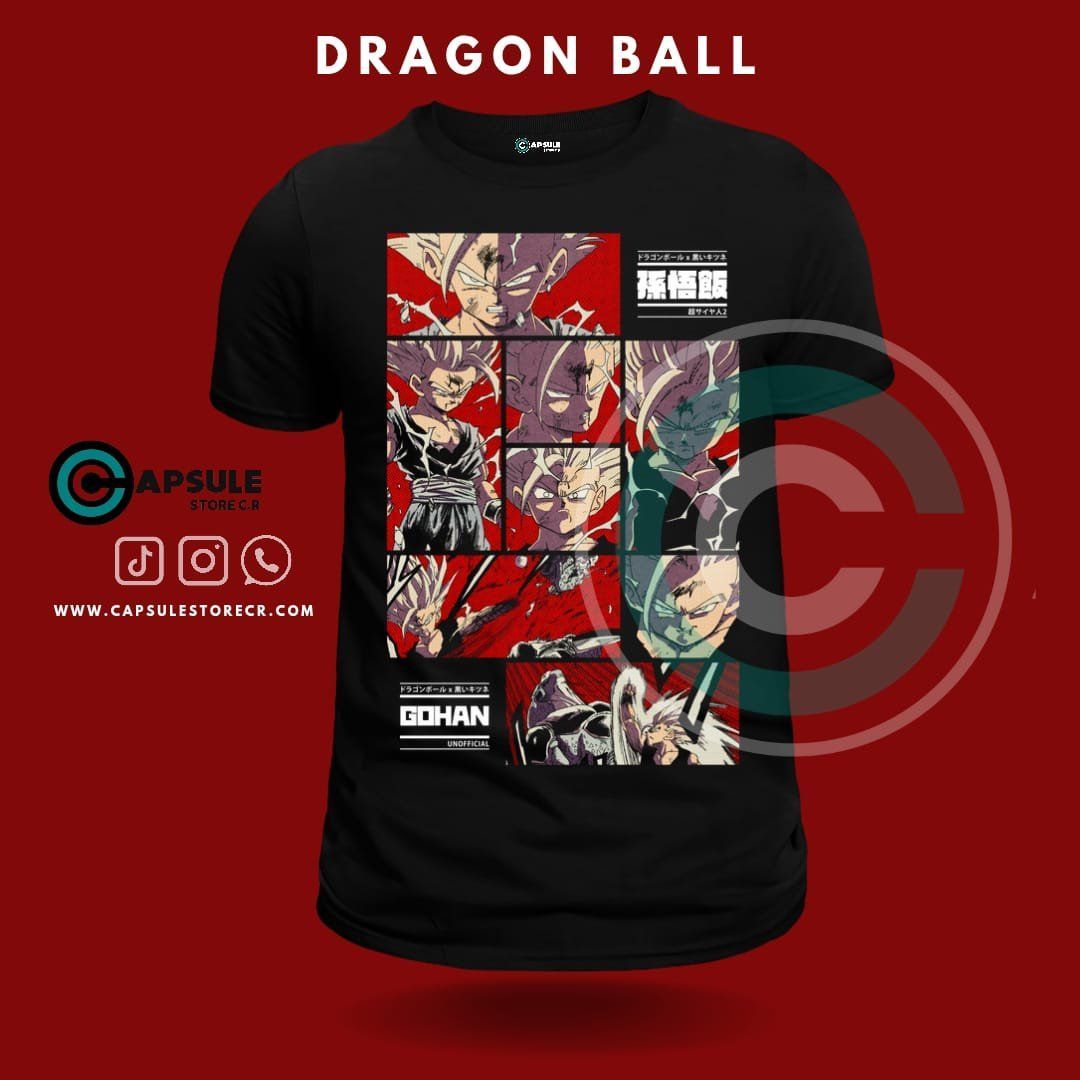CAMISETA GOHAN-DRAGON BALL