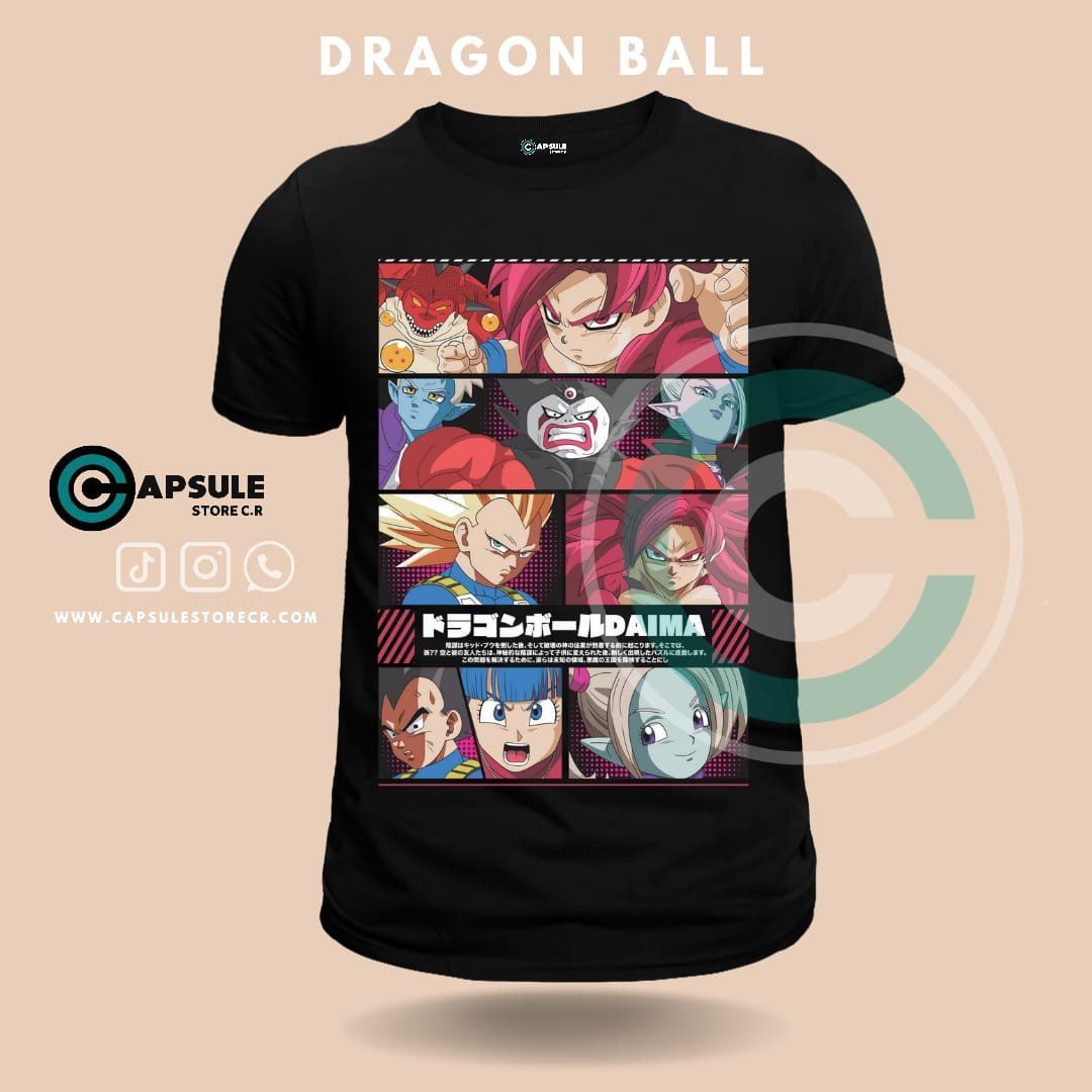 CAMISETA DAIMA-DRAGON BALL