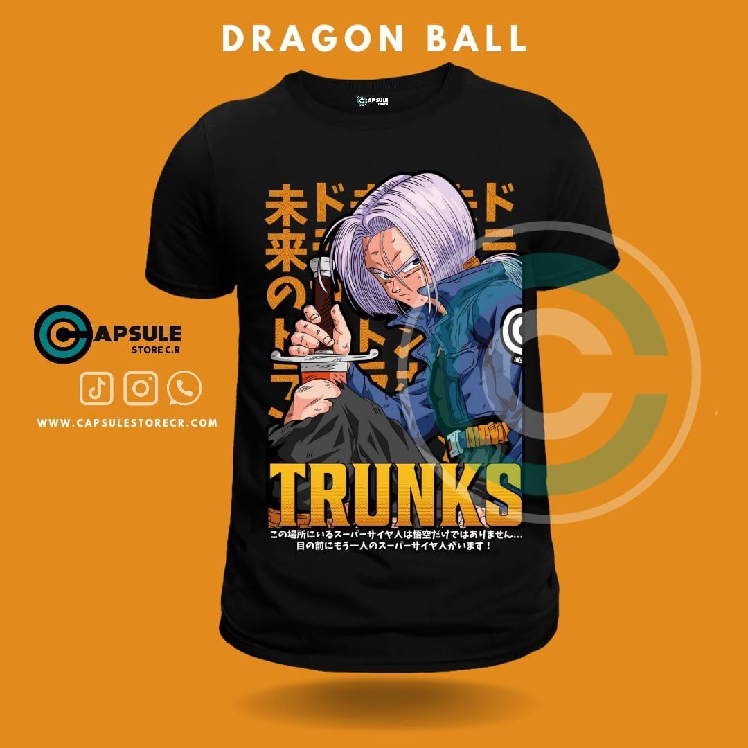 CAMISETA TRUNKS-DRAGON BALL