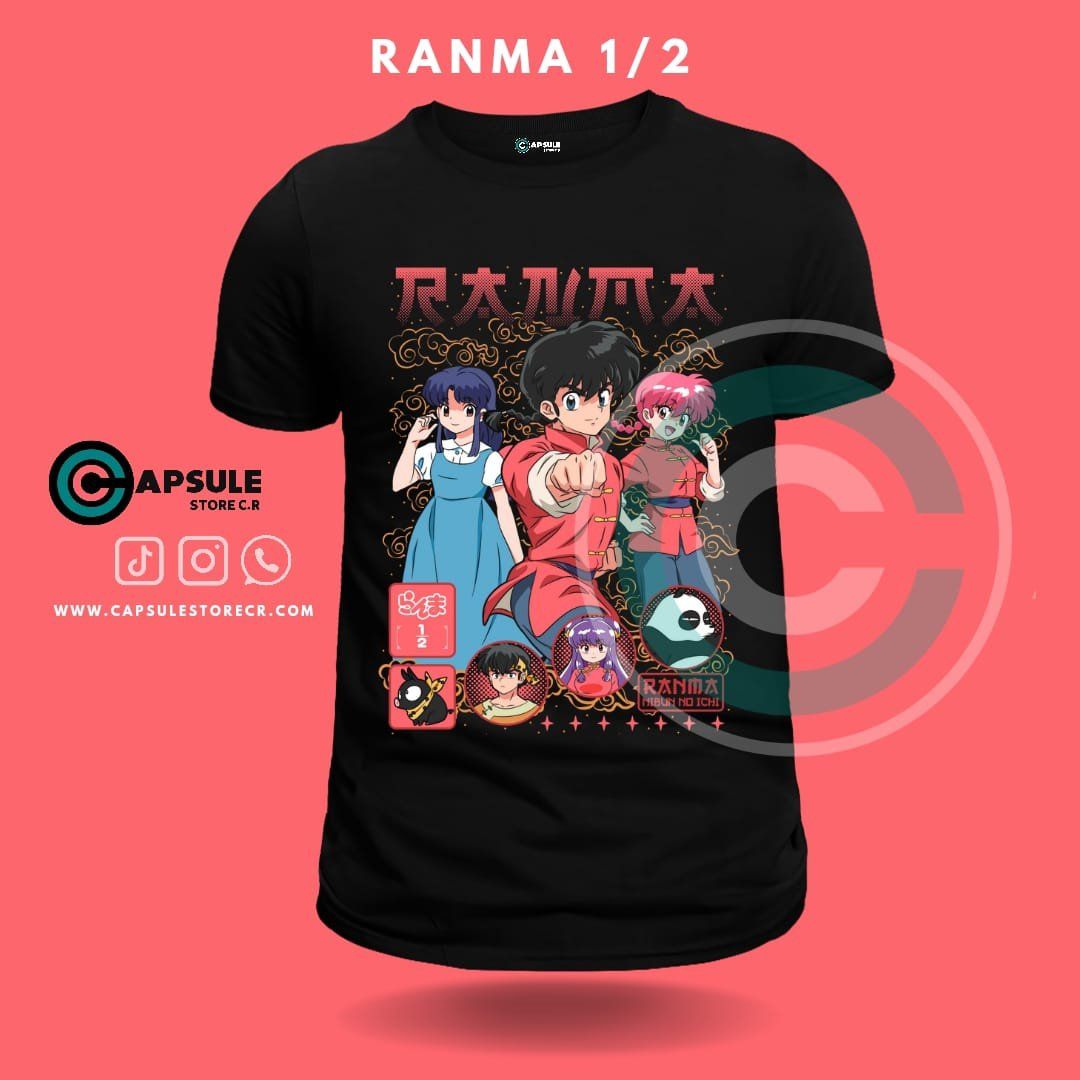 CAMISETA RANMA 1/2