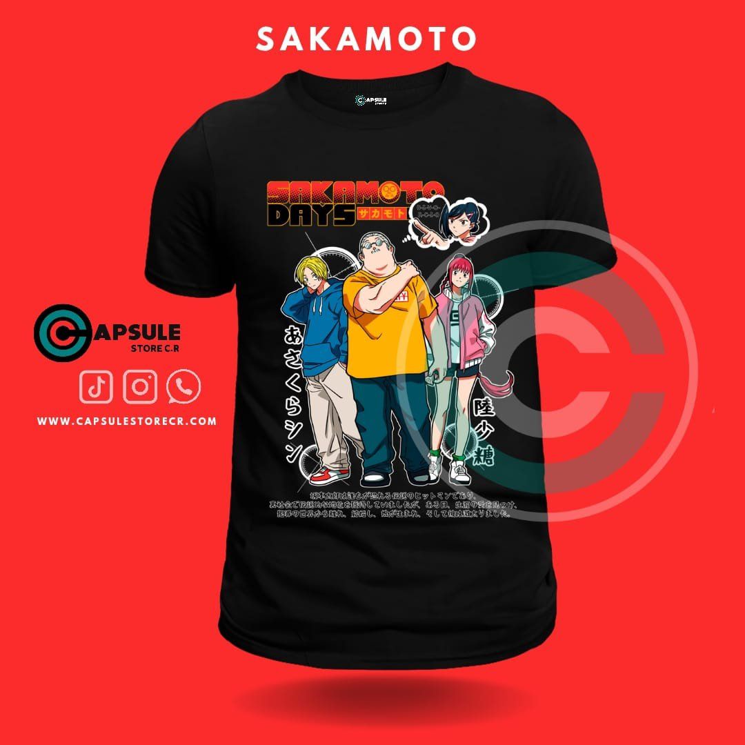 CAMISETA SAKAMOTO DAYS
