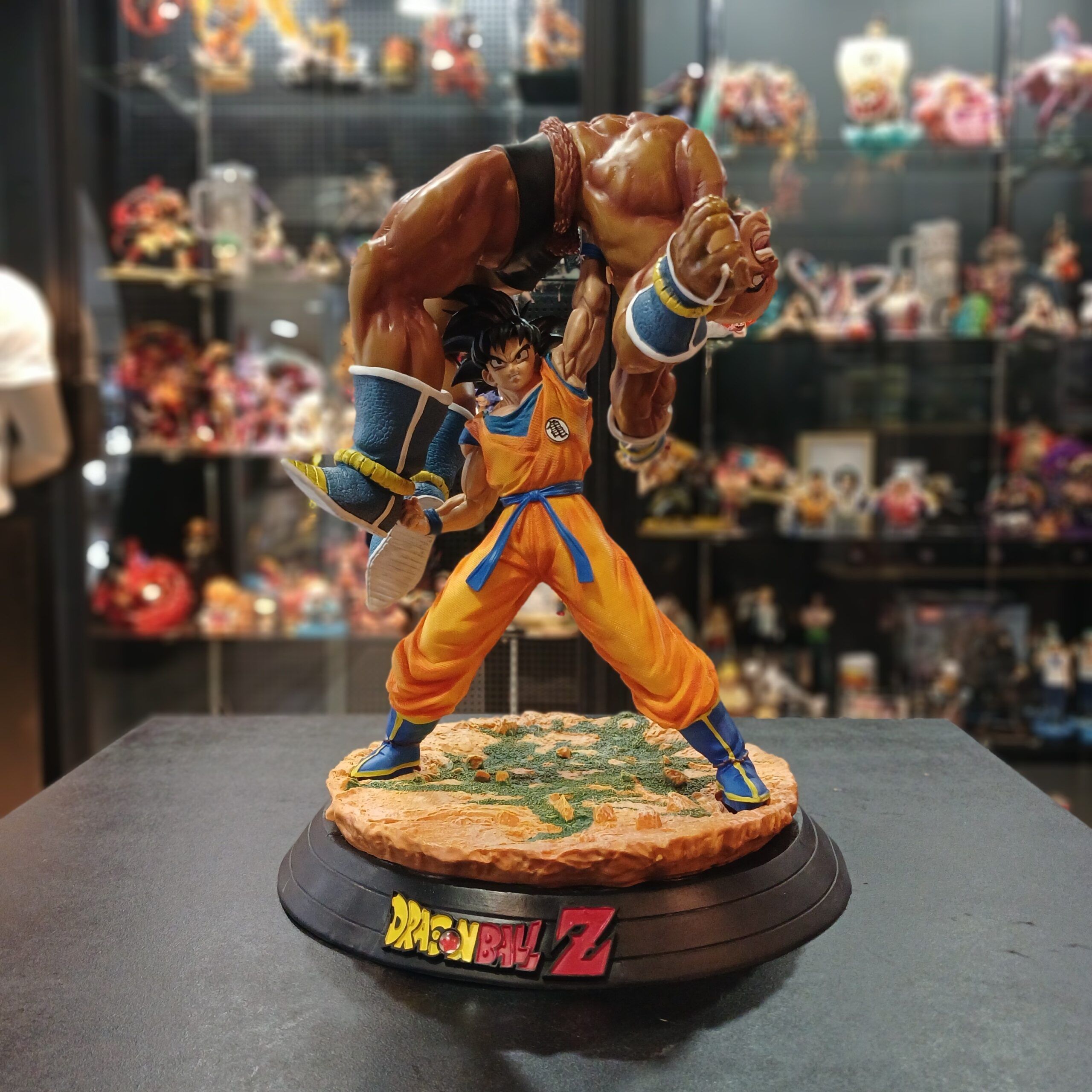 FIGURA GOKU VS NAPPA-42cm-PVC-HR