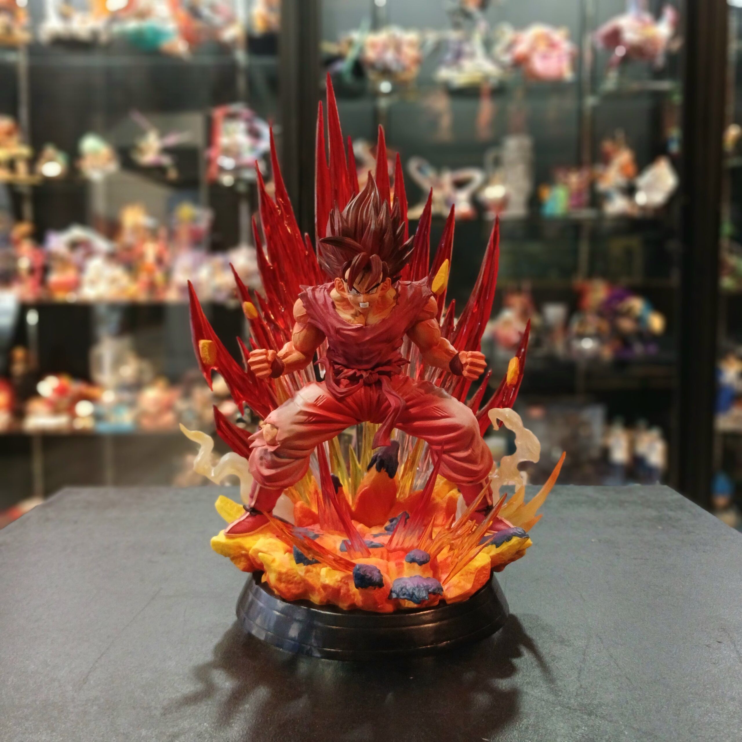 FIGURA GOKU-38cm-PVC-HR