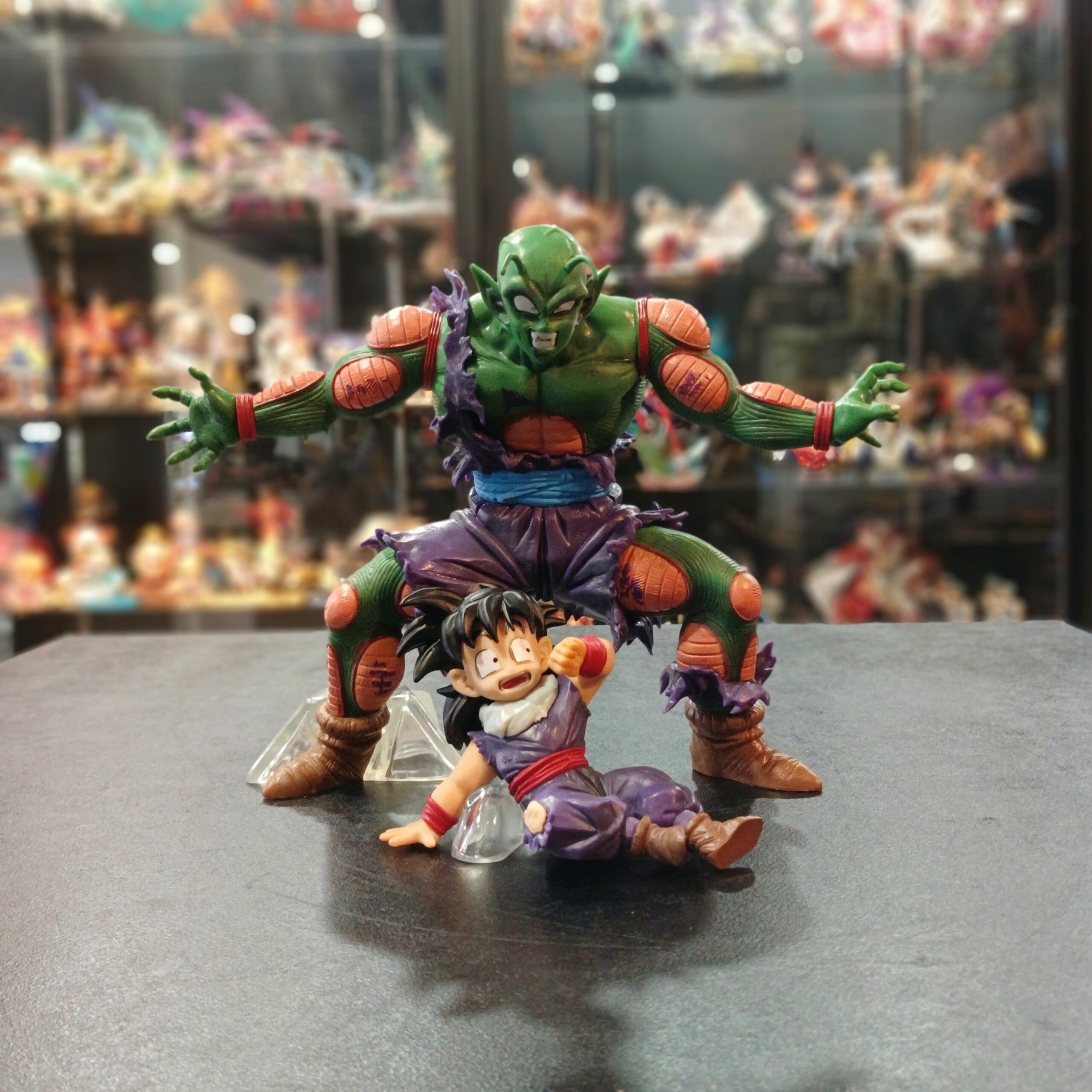 FIGURA DRAGON BALL-PICCOLO Y GOHAN-28cm-PVC-HR