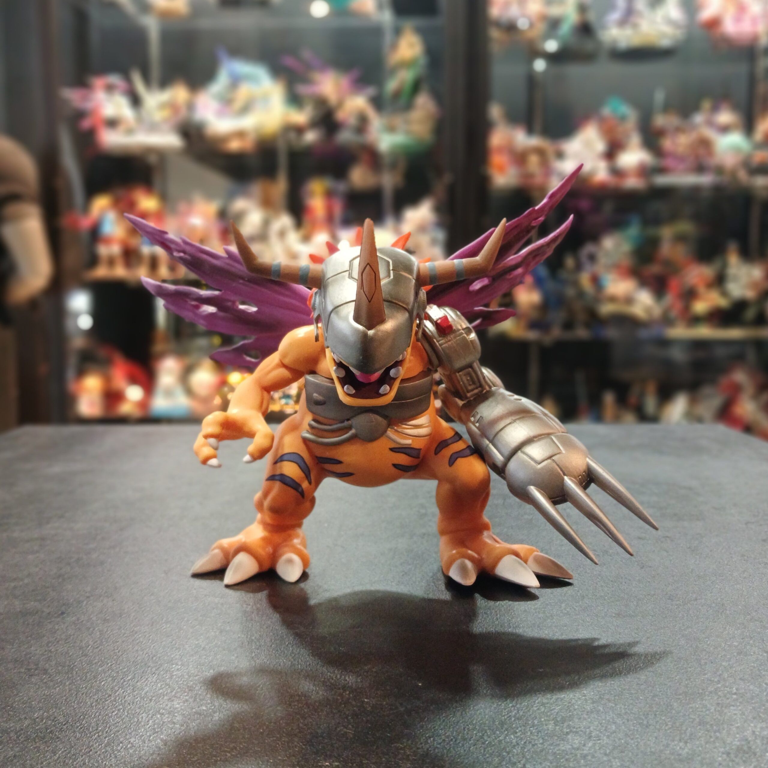 FIGURA DIGIMON-METALGREYMON-18cm-PVC-HR