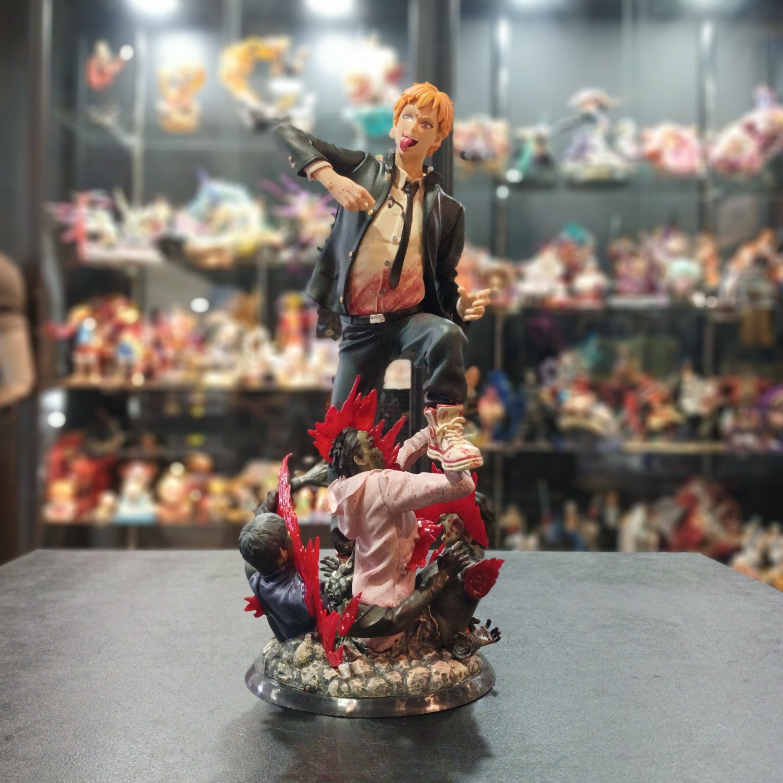 FIGURA CHAINSAW MAN-DENJI-33cm-PVC-HR