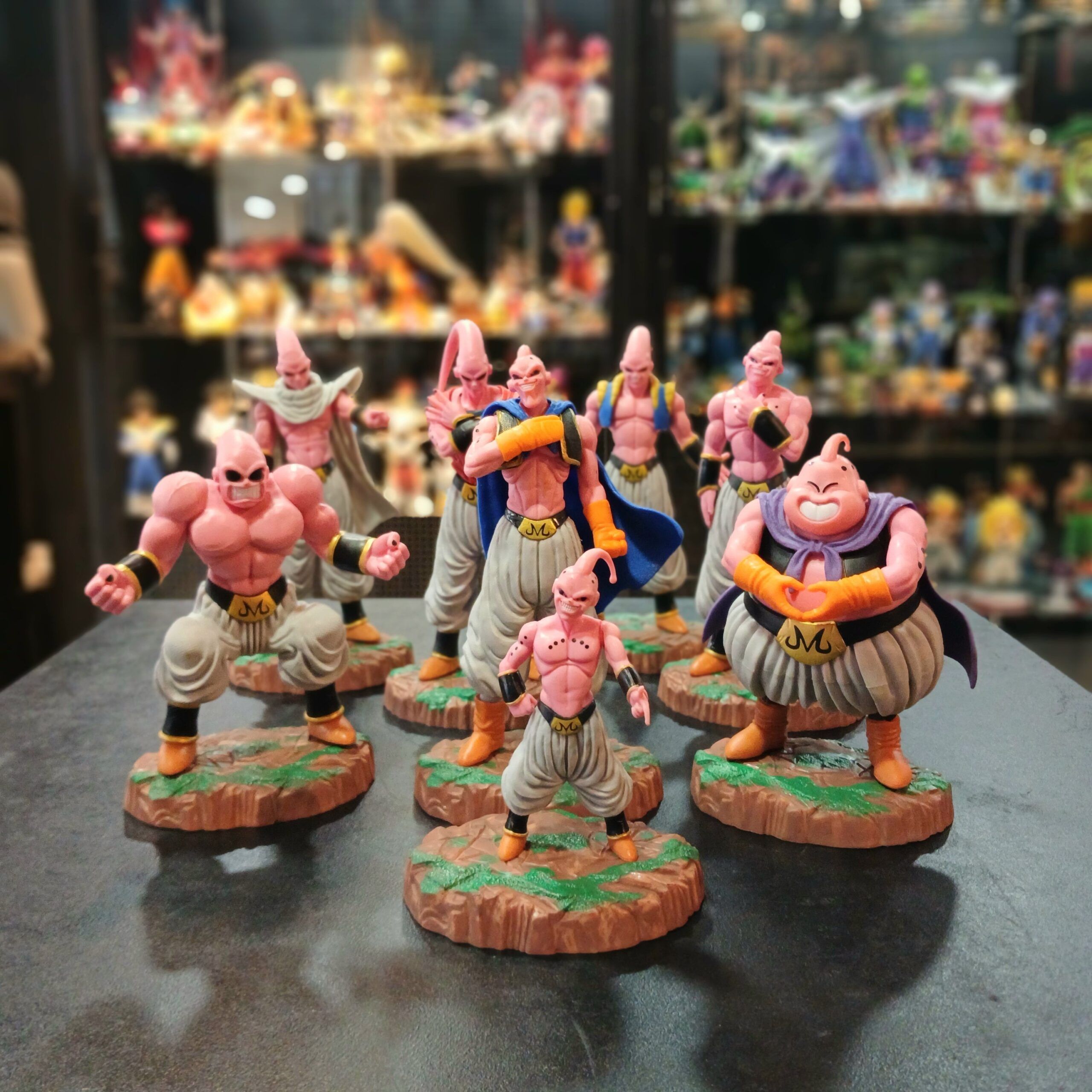 SET FIGURAS MAJIN BUU-PVC-HR