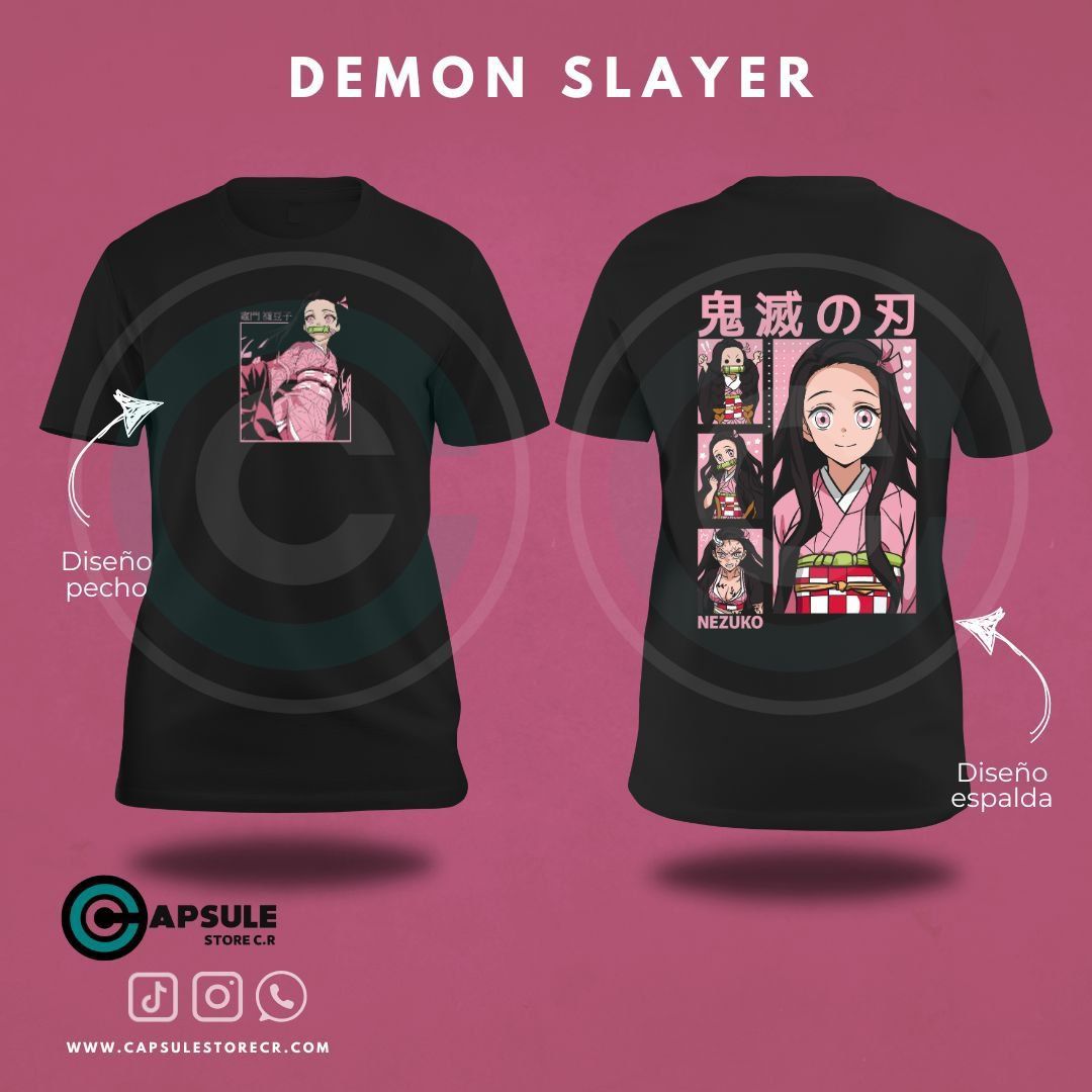 CAMISETA NEZUKO-DEMON SLAYER