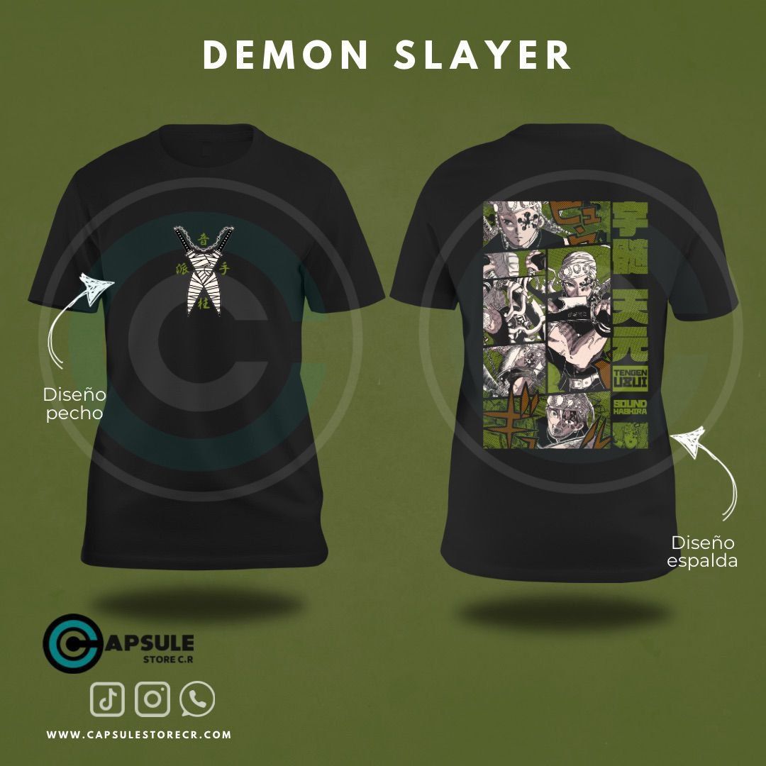 CAMISETA TENGEN UZUI-DEMON SLAYER
