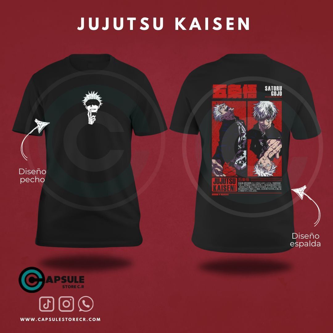 CAMISETA GOJO-JUJUTSU KAISEN
