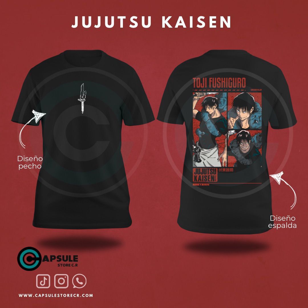 CAMISETA TOJI-JUJUTSU KAISEN
