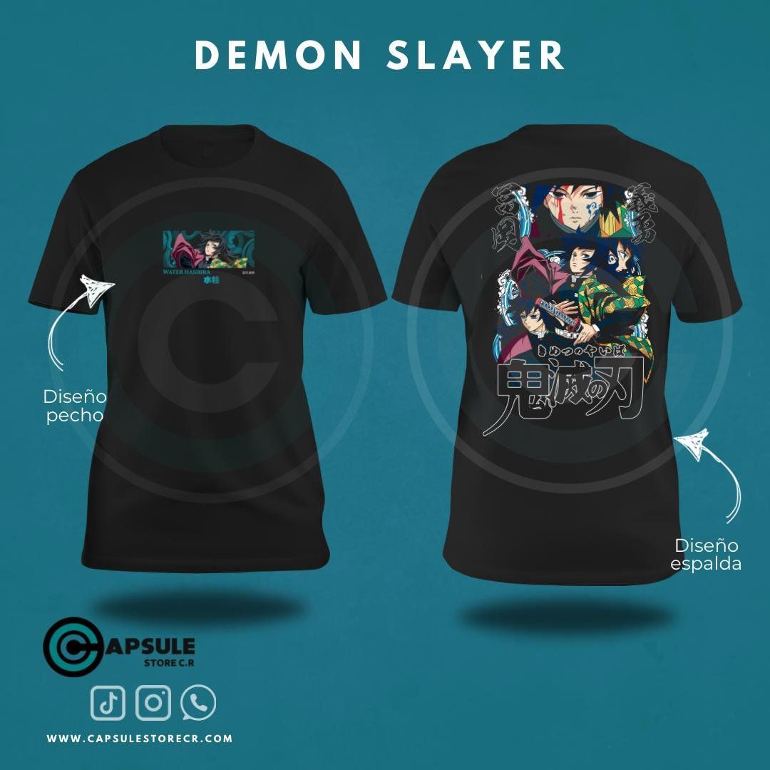 CAMISETA TOMIOKA-DEMON SLAYER