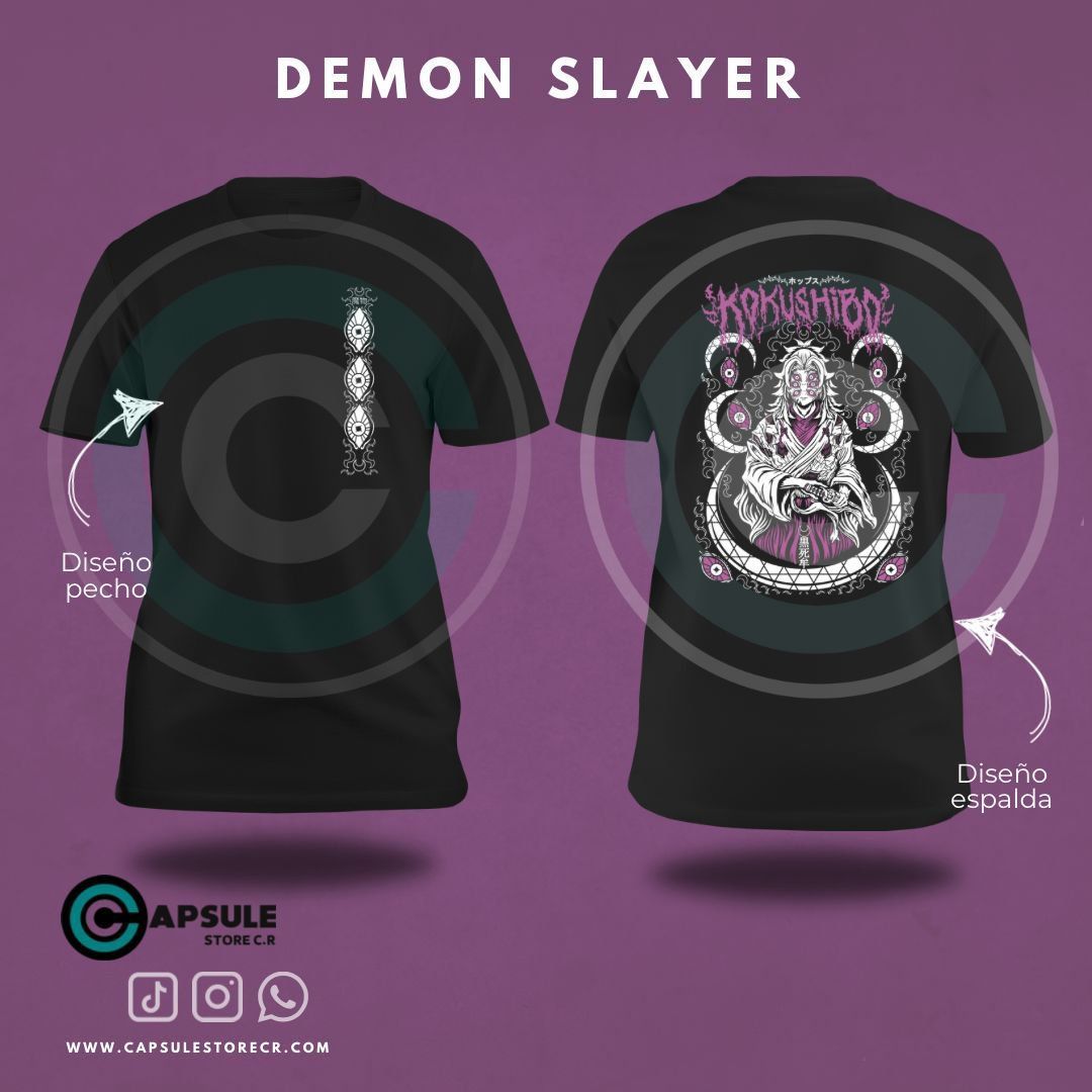 CAMISETA KOKUSHIBO-DEMON SLAYER