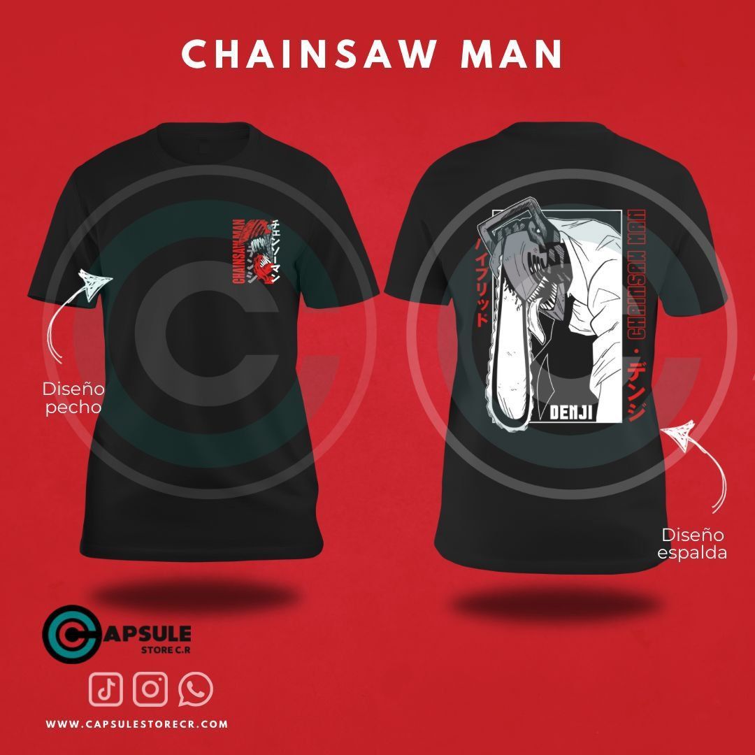 CAMISETA CHAINSAW MAN