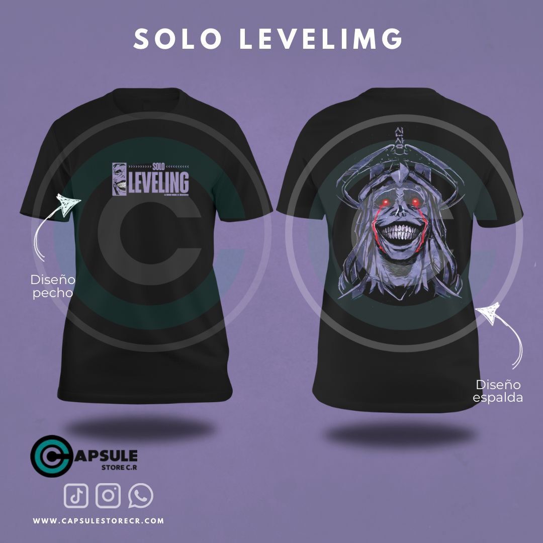 CAMISETA LA ESTATUA DE DIOS-SOLO LEVELING