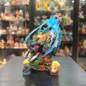 FIGURA DRAGON BALL-BROLY Y GOGETA-50cm-PVC-HR