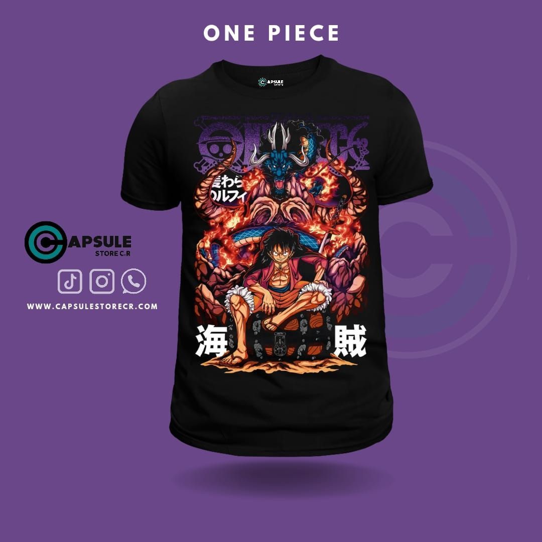 CAMISETA LUFFY ONE PIECE