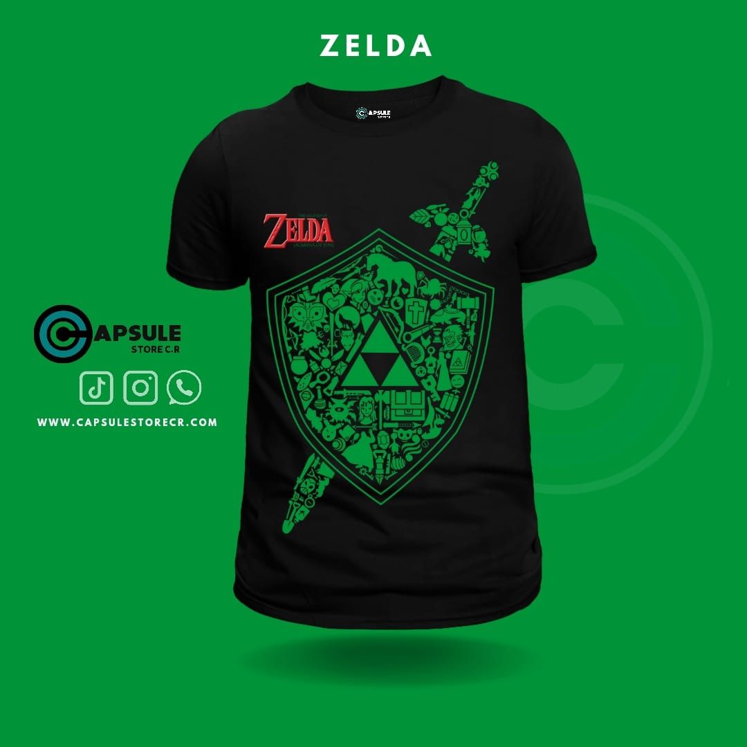 CAMISETA ESCUDO ZELDA