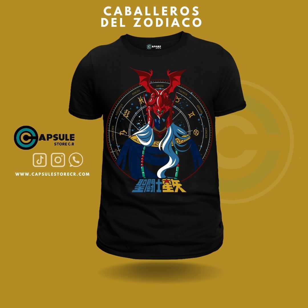 CAMISETA CABALLEROS DEL ZODIACO PATRIARCA