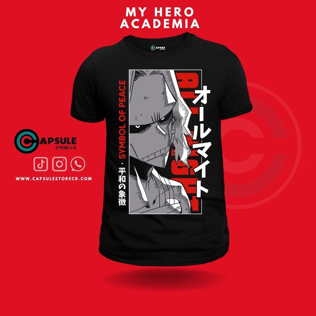 CAMISETA ALL MIGHT-MY HERO ACADEMIA