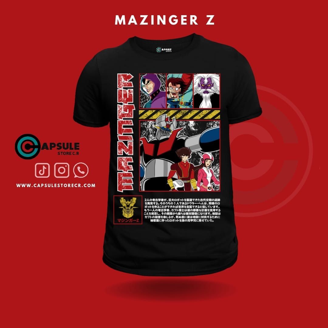 CAMISETA MAZINGER Z