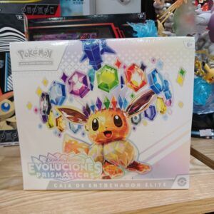 POKEMON-SOBRE DE CARTAS DE POKEMON PRISM ORIGINALES -ETB SPA-HR