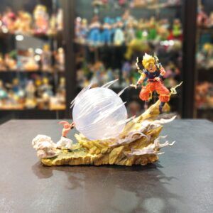 FIGURA DRAGON BALL-GOKU VS MAJIN BUU-20cm-HR