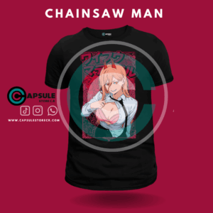 CAMISETA CHAINSAW MAN-POWER